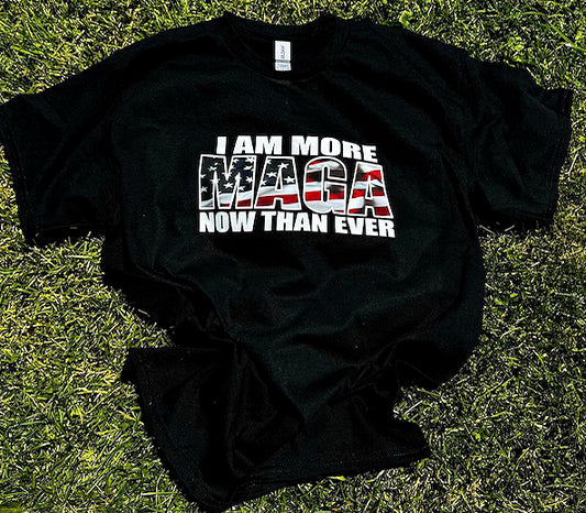 Short-Sleeve T-Shirt - More MAGA Now Than Ever Print!