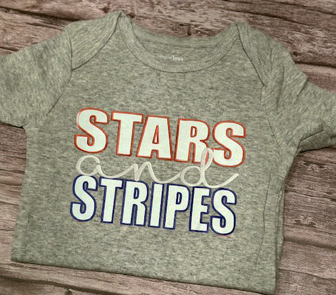 Short-Sleeve T-Shirt - Stars and Stripes print