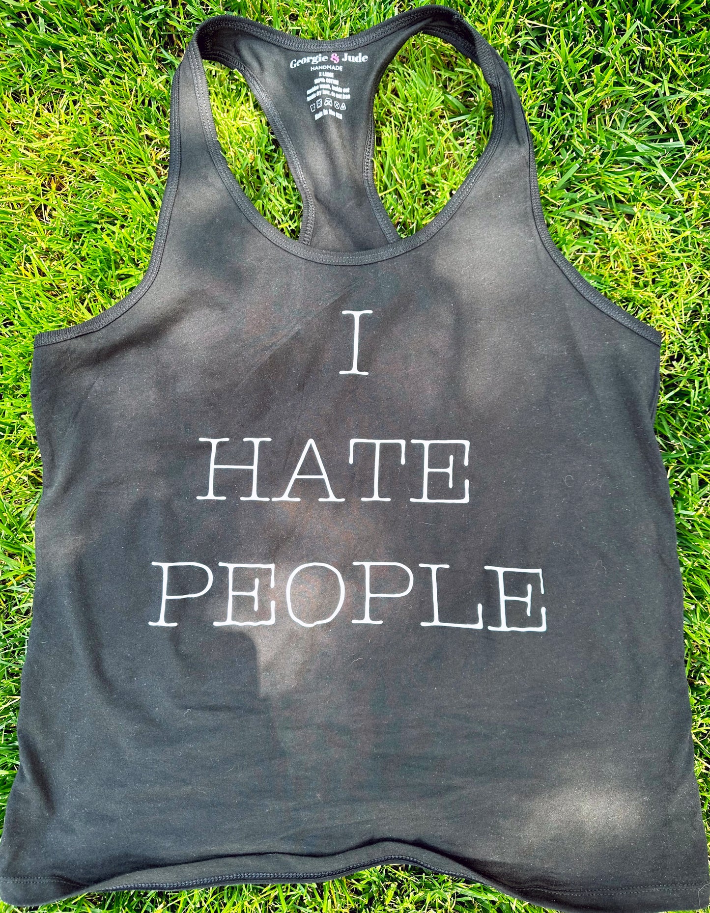 Tank Top - I Hate People Design